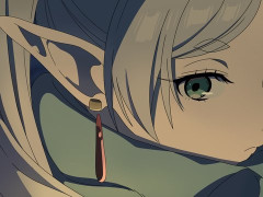 外国人「信じられない、スレがないなんて」葬送のフリーレンの壁紙を作ったり探したりしてる