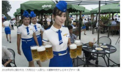 【画像】北朝鮮のビアガール、昭和