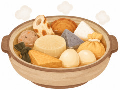 なぜ「おでん」にうどん入れないんだろう？？？