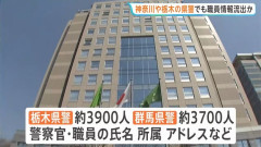 栃木、埼玉、香川3県警の警察官ら約1万9300人分の情報流出か…防災サービス不正アクセスで！