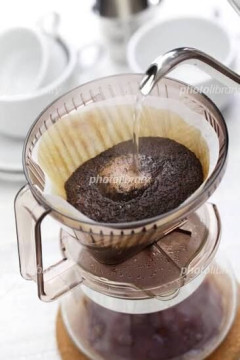自宅でのコーヒーの淹れ方について