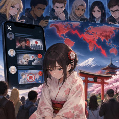 日本、Xの外国人差別排斥投稿のせいで『日本のイメージ』が世界的に急速に悪化していることが判明www   |  日本に住もうなんて二度と考えるな