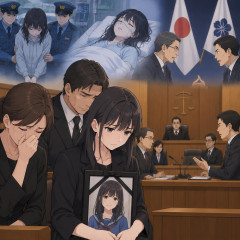 逮捕後に１６歳少女が衰弱死 遺族の国賠訴訟始まる 国と県は争う姿勢   |  ＞施設の利用者のトラブルを制止した際、顎を押さえつけたとして暴行の疑いで逮捕されました。