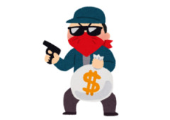 【全員武闘派】強盗「金出しな！」従業員「はいよ！あちあちポテトね！」強盗「！？」