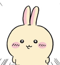 【ちいかわ】うさぎの眉毛が