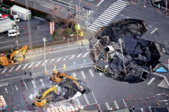 【悲報】埼玉の穴に落ちたトラック運転手の遺族、県に損害賠償1億円超を求めて提訴