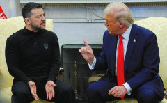 【衝撃】トランプさん、ゼレンスキーさんに「これ以上戦争続けたいならアメリカ欧州に頼らず自分たちだけでやれ」・・・・・・・・・