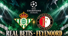 ◆UCL◆LS3節 ベティス×フェイエノールト スタメン発表！渡辺剛ベンチ