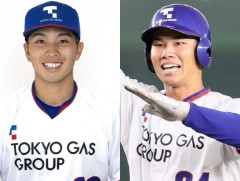 阪神　即戦力候補に東京ガス・藤沢＆越川が急浮上　経験豊富な捕手＆強打の外野手　補強ポイントに合致