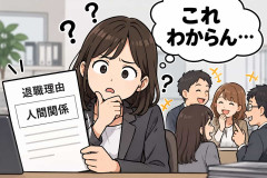 退職理由「人間関係」←これわからん