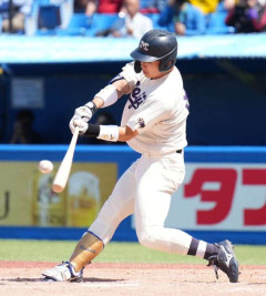 阪神、外れ1位は明大・榊原七斗が最有力候補　走攻守総合力で大学ナンバーワン外野手
