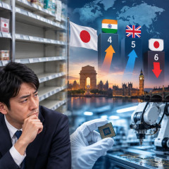 「日本製品を見かけなくなった」日本のGDPが「世界6位」転落へ インド・イギリスに抜かれ…復活のカギは「代わりのきかない技術」   |  日本製のパソコンだと、