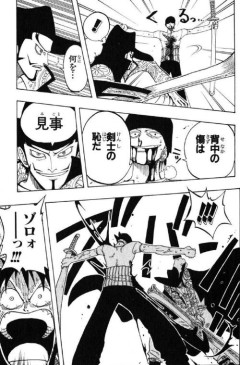 【悲報】ロロノア・ゾロさん、剣士の恥を受けていた