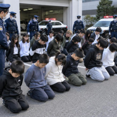 小学生から１８歳まで２５人を一斉摘発 警察への迷惑行為「少林寺レーシング」とは…   #ショウリンジ |  またZ世代…