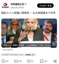 【朗報】フランスさん、来年の選挙で極右政権になる可能性が浮上ｗｗｗｗｗｗｗｗｗｗ