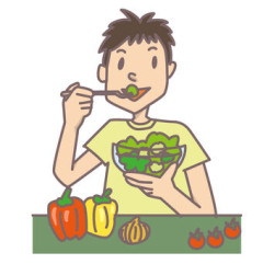 中三の頃、もともとの動物好きを拗らせて極度のベジタリアンキャラに。給食で肉が出るたびに「あぁ…鶏さんの命が人間の手によって…!本当にごめんなさい!」みたいな