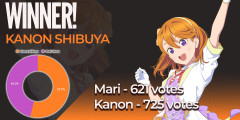 澁谷かのん、ラブライブ！人気投票トーナメントで決勝へ進出！！