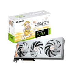 GIGABYTE、「神鷹凛」デザインのRTX 5060、トリプルファン搭載のRTX 5060 Tiを発売
