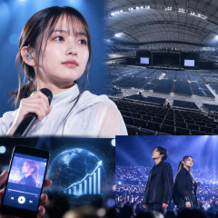 幾田りら、再生100億回でも札幌ドームが埋まらず「YOASOBIほどの認知度でもチケット余るのか」再生数と集客の残酷なギャップ   |  ライブに払えるのは10000円までだな。