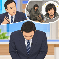 玉川徹「ホームレスはあんだけ汚い生活をしてて、フサフサな人がいる」 謝罪   |  具体的に何が不適切な表現?