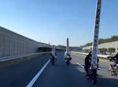 【動画】千葉の暴走族「矢尻会」の三段シートがｗｗｗｗｗｗ