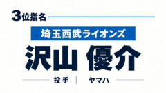 西武ドラ３沢山優介「WBCブラジル代表の大型左腕」
