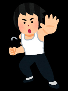 日本←侍や忍者　中国←三国志やカンフー　韓国←？？？