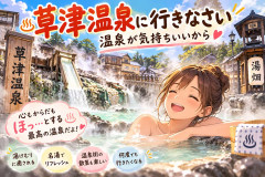 草津温泉に行きなさい