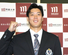 【日本ハム】4位指名　加藤宇投手、取りたいタイトルは「最優秀防御率」