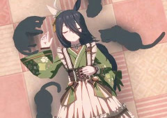 【ウマ娘】喫茶まんはったんで頑張って働くカフェドッグ