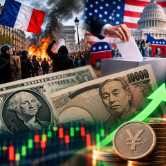 １ドル＝１５６円 フランス暴動と米中間選挙で、日本円が買われる   #速報 |  日本人の勤勉さとあまり暴動起こさない性格がこういうとこで効いてくるのな…