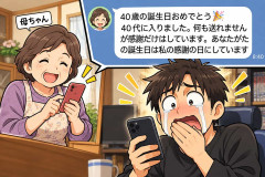 母ちゃんからのLINEｗｗｗ