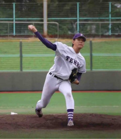 【ドラフト】天理大のエース・的場吏玖は阪神が５位指名　楽天・岸タイプの１８６センチ右腕