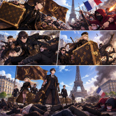 ルイヴィトンvsパリの暴徒→結果wwwwwwwwwwww   |  イブサンローランとかは小作農の息子に全て買い占められたのに生き残った英雄