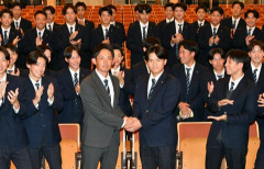 【日本ハム】育成3位指名　半杭奏太選手「2年目に結果を」