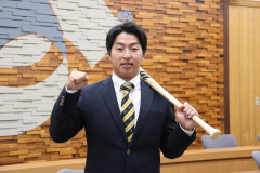 【日本ハム】育成４位　小島慎也選手「支配下にしてもらえるように」長距離砲候補