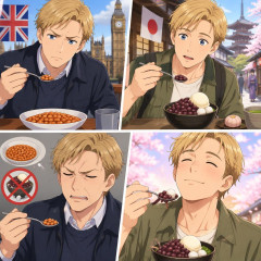 イギリス人「母国では豆など絶対甘くしないが、日本に来て考えが変わった」   |  そもそもイギリスって何か美味しいものあったっけ？