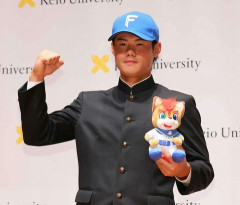 【日本ハム】育成5位・今津慶介「人を魅了する選手になりたい」　