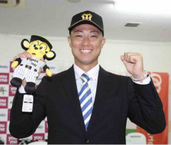 阪神育成1位・山下健信　「工藤ロード」歩む　同じ四国・徳島から指名「160キロ投げたい」