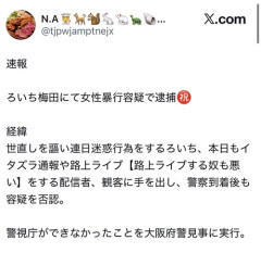 【悲報】迷惑系配信者、ライブ中に警察に連行されるｗｗｗｗ