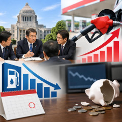 政府与党、ガソリン補助の段階的な縮小検討、12月から月5円程度の値上げ案「財源枯渇の懸念」   |  今の方が原油ヤバくて草
