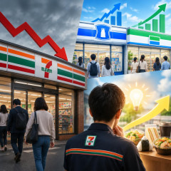 セブンイレブンからの客離れが止まらない ローソン、ファミマ最高益の裏で「ひとり負け」巻き返しの切り札は   |  すみれのカップラーメンだけ買いに行っている