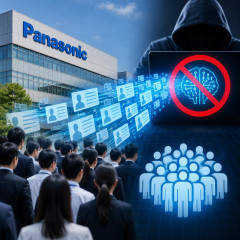パナソニックHD、利用禁止の生成AIに従業員らの情報送出 33万人分   |  ん？何のためのアップロード？