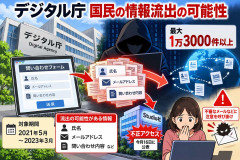 デジタル庁、国民の情報流出