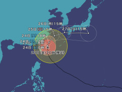 台風30号九州横断確定wｗｗｗｗｗｗｗｗｗｗｗ