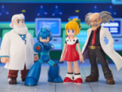 【ロックマン】OSHI WORKS「ロックマン」「ロール」「Dr.ワイリー&Dr.ライト」フィギュア【ロール本日発売】