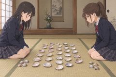 【画像】女子高生が貝合わせしてる画像ｗｗｗｗｗｗｗｗｗｗｗｗｗ