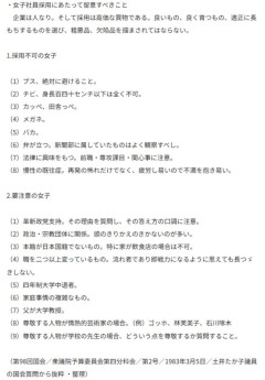 ブス、チビ、メガネ、それと日本国籍ではない者は避けること。某大手書店の採用マニュアルが炎上