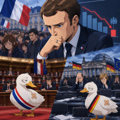 フランス大統領 …支持率 13%にまで下落 仏独ともレイムダックで政府が麻痺状態   |  でも先進国としてはこんなことがあっても