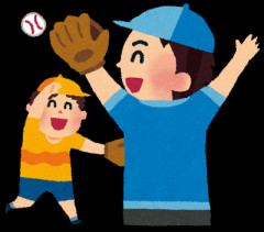 嫁父は息子とキャッチボールするのが夢だったらしく、俺が嫁実家に行くと絶対キャッチボール誘ってくる。